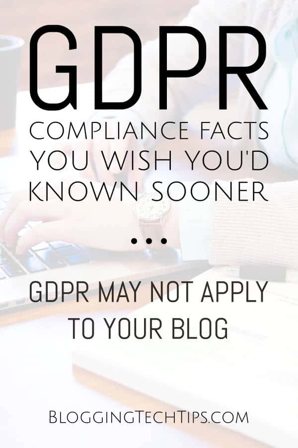 GDPR: Does Your Blog Need To Be Compliant?